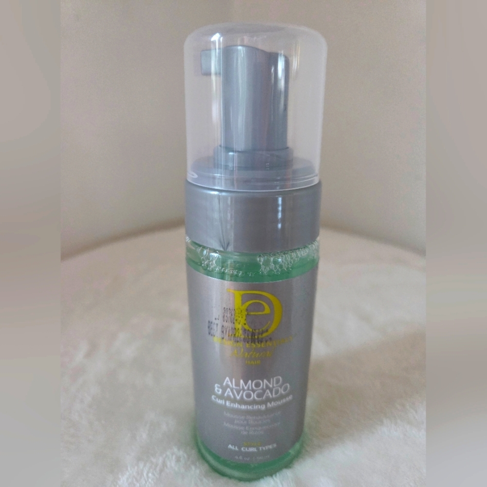 🪷5/$25! DESIGN ESSENTIALS Almond & Avocado Curl Enhancing Mousse 118ML NEW
